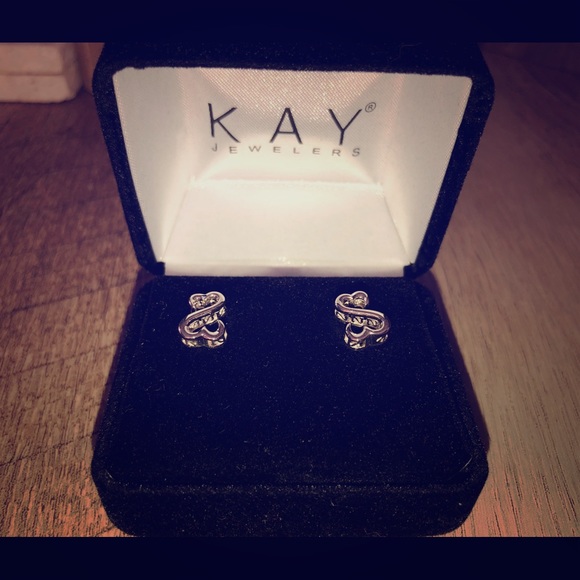 Kays Open Heart Earrings - Picture 1 of 1